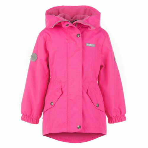 куртка kerry для девочки, розовая
