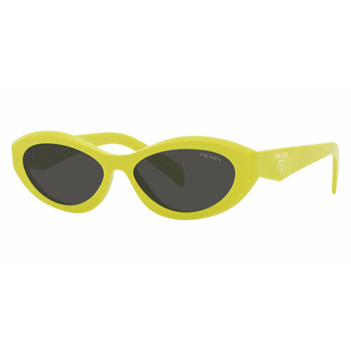 женские солнцезащитные очки prada, желтые