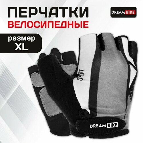 мужские перчатки dream bike, серые