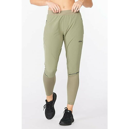 женские брюки 2xu, зеленые