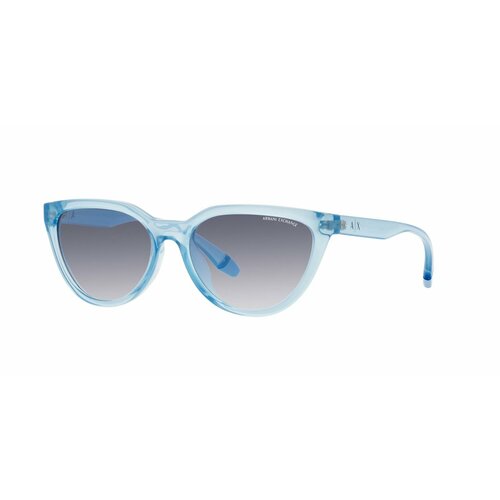 женские солнцезащитные очки armani exchange, голубые