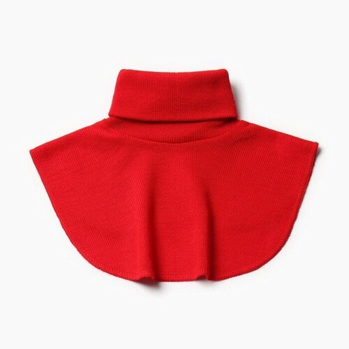 шарф мегашапка для девочки, красный