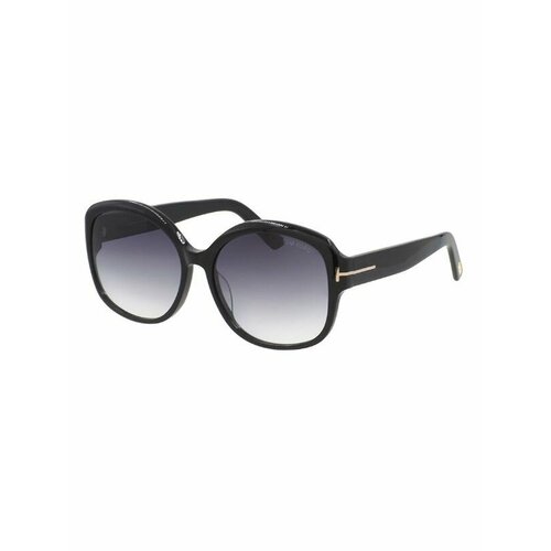 женские солнцезащитные очки tom ford, черные