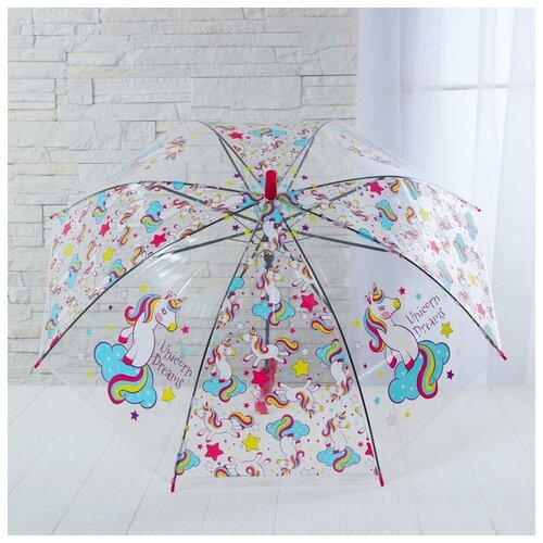 зонт dreammart для девочки, фиолетовый