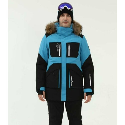 мужская горнолыжные куртка agedel, черная