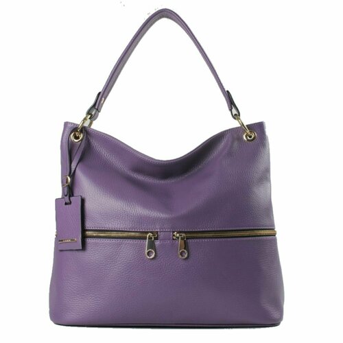 женская сумка через плечо gaude, фиолетовая