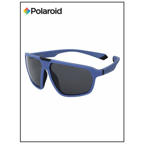 мужские солнцезащитные очки polaroid, синие