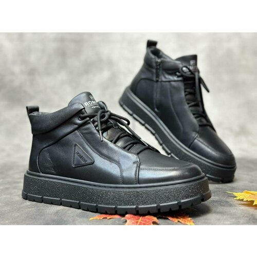мужские ботинки bbs, черные
