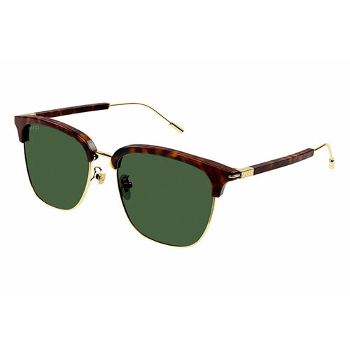 мужские квадратные солнцезащитные очки gucci, зеленые