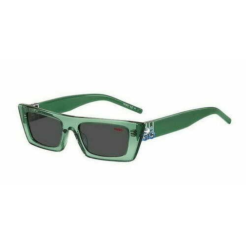 женские солнцезащитные очки boss, зеленые