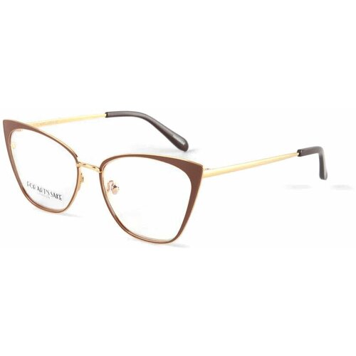 женские солнцезащитные очки for art’s sake, коричневые