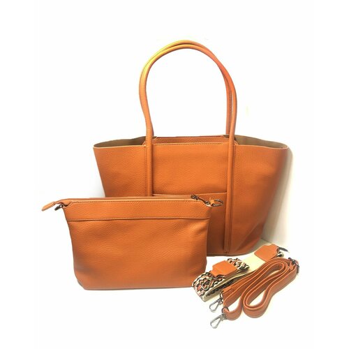 женская сумка-шоперы bental, оранжевая