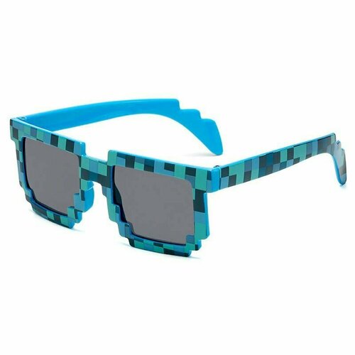 солнцезащитные очки веселуха для мальчика, голубые