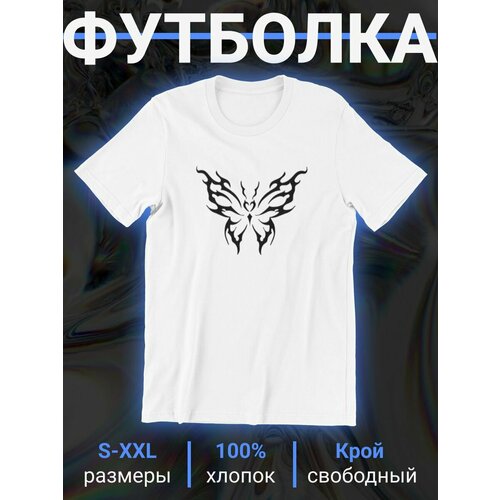 футболка с надписями shulpinchik, белая