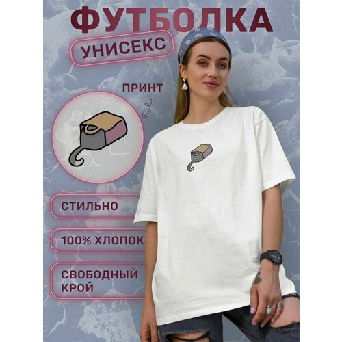 женская футболка shulpinchik, белая