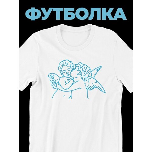 мужская футболка с длинным рукавом shulpinchik, белая
