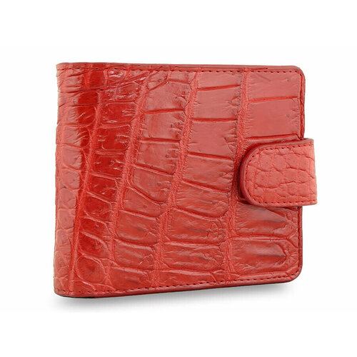 мужской кошелёк exotic leather, красный