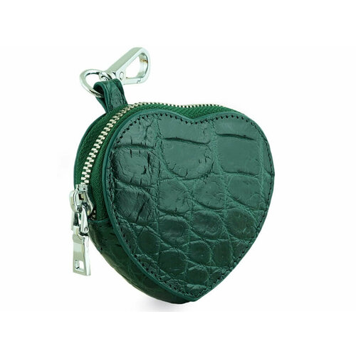 женский кошелёк exotic leather, зеленый