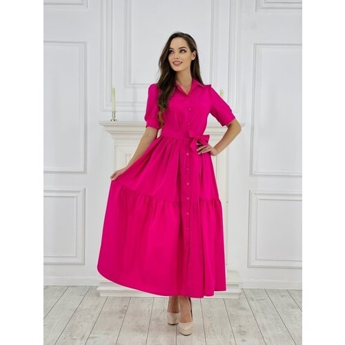 женское платье для офиса ebo, розовое