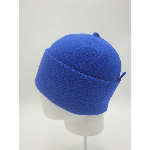 мужская вязаные шапка «tri снегиря», голубая