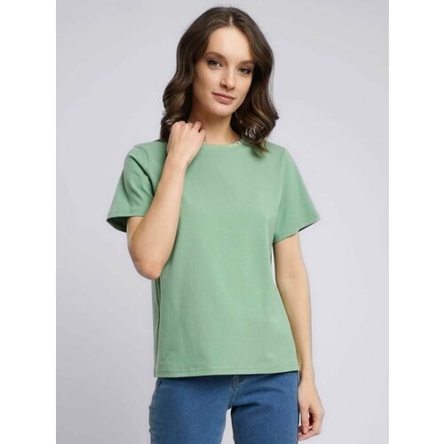 женская футболка clever, зеленая