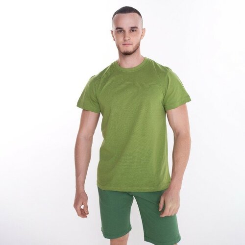 мужская футболка милена, зеленая