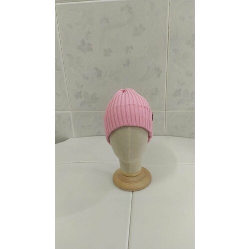 женская шапка-бини lastochka, розовая