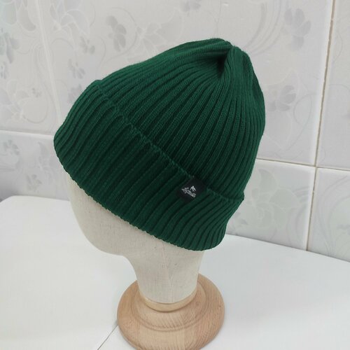 женская шапка-бини lastochka, зеленая