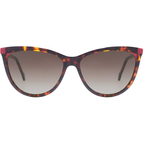 женские солнцезащитные очки carolina herrera, коричневые
