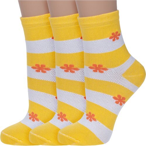 женские носки альтаир, желтые