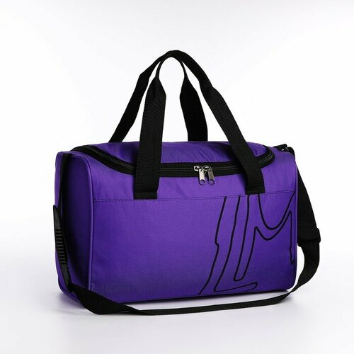 дорожные сумка lucky mark, фиолетовая