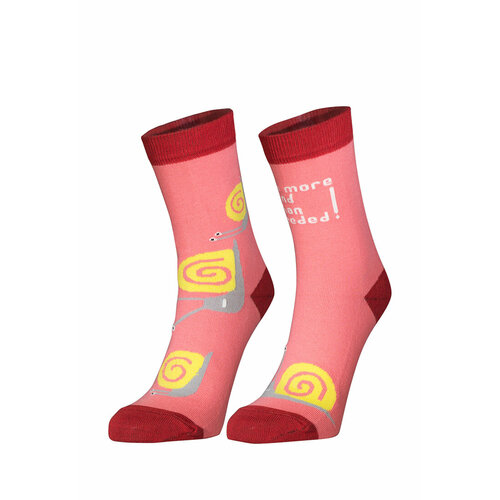 женские носки big bang socks, красные