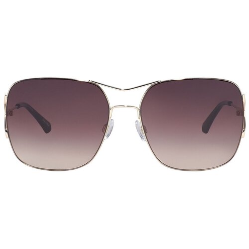 женские солнцезащитные очки valentin yudashkin, коричневые