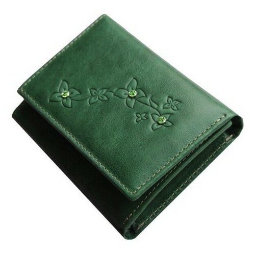 женский кошелёк kniksen, зеленый