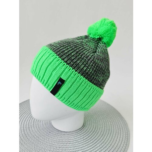 мужская вязаные шапка шапка-сиб, зеленая