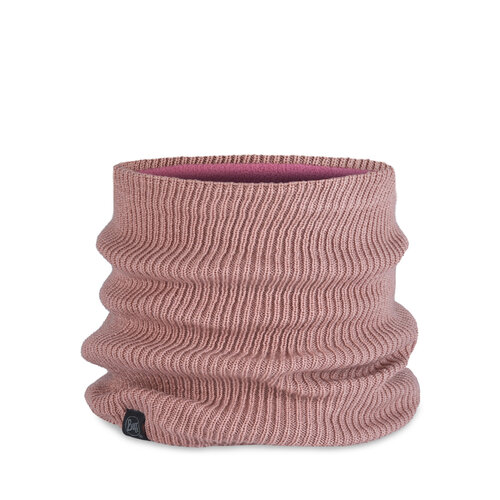 вязаные шарф buff для девочки, розовый