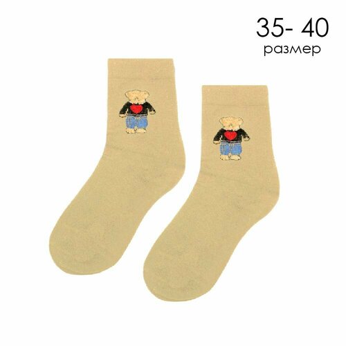 женские носки good socks, бежевые