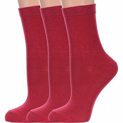 женские носки para socks, бордовые