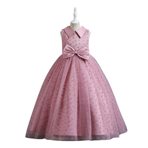 платье без бренда для девочки, розовое