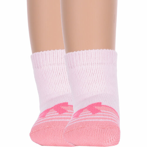 носки брестские для девочки, розовые