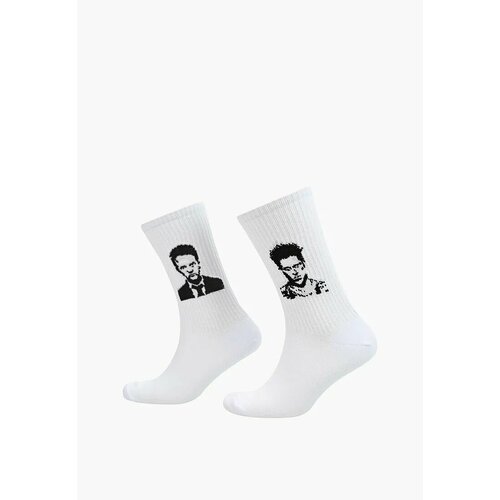 мужские носки big bang socks, белые