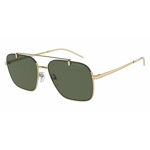 мужские солнцезащитные очки emporio armani, золотые