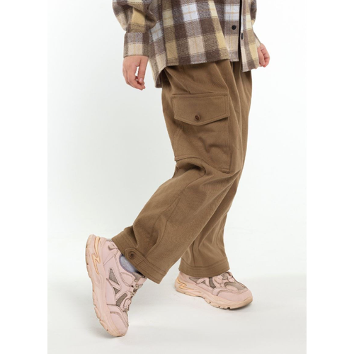 брюки карго amg для мальчика, бежевые