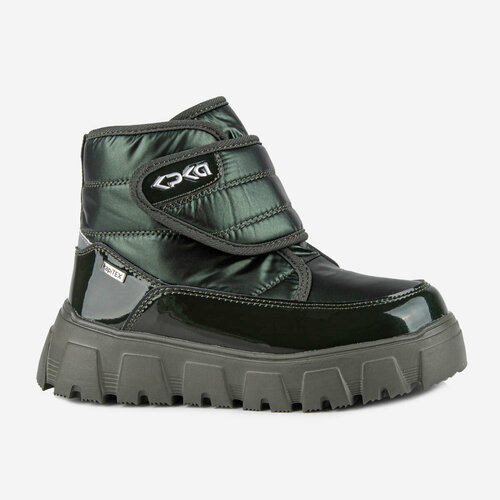ботинки kapika для девочки, зеленые