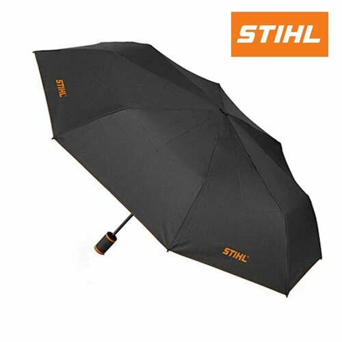 мужской складные зонт stihl, черный