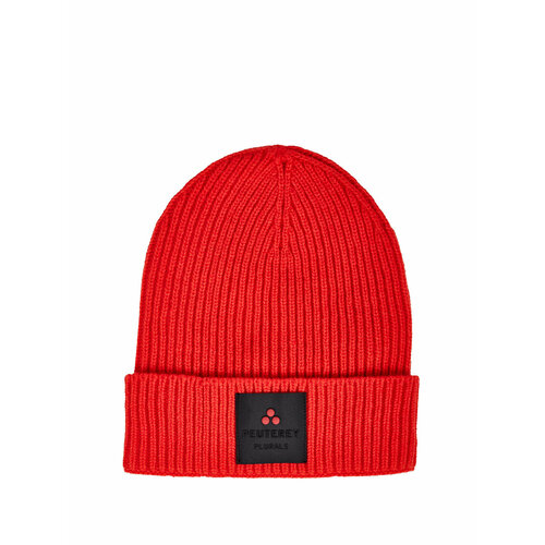 мужская вязаные шапка peuterey, красная
