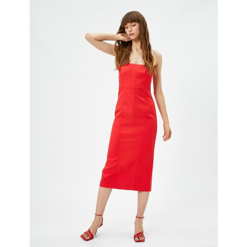 женское платье koton, красное