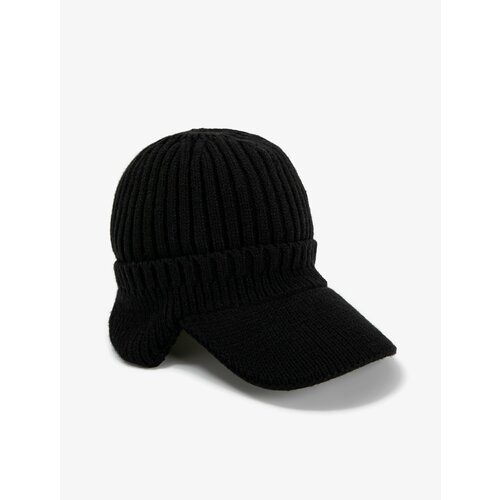 мужская шапка koton, черная