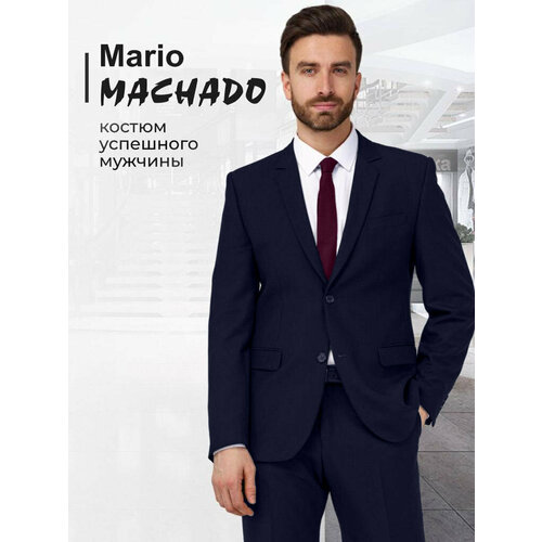 мужской классические костюм mario machado, синий