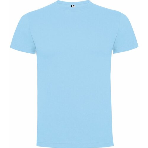 мужская футболка с коротким рукавом roly, голубая